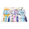 Colorful cartoon sheathed scissors, student safety round-head scissors, children's handmade scissors Item Picture